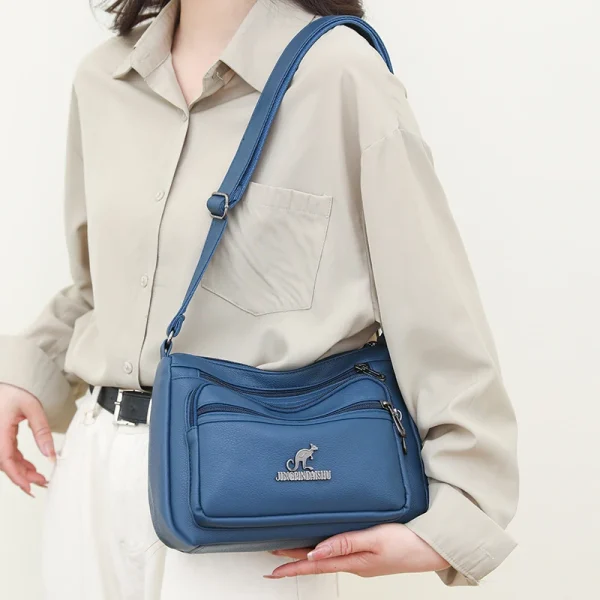 Soft skin PU Leather Small Crossbody Bag