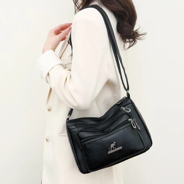 Soft skin PU Leather Small Crossbody Bag