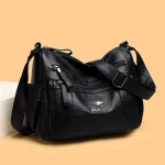 High Quality  Luxury Soft Leather Crossbody Bag