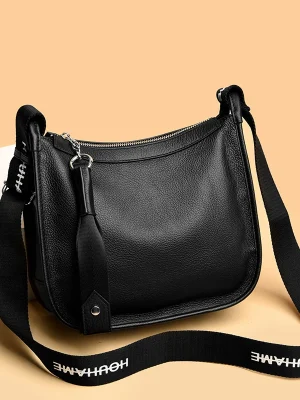 100% Cowhide Fabric Shoulder Designer Luxury Tote Bag