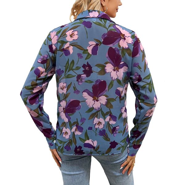 Printed Floral Shirt: Women's Spring/Summer Clothing