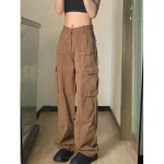 Oversized Vintage 90S Cargo Low Waist Trousers