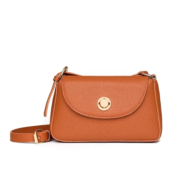 Lightweight Leather 100% cowhide Small Crossbody Bag