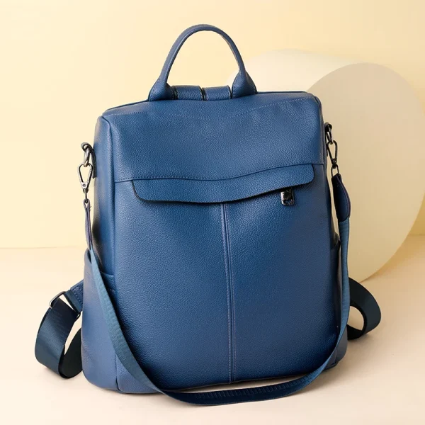 Vintage Soft Leather High Quality Travel Backpacks