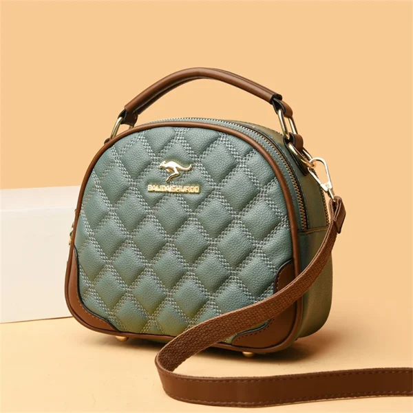 High Quality luxury designer PU Leather Small Crossbody bag