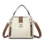 Luxury Cowhide High Capacity Handbag