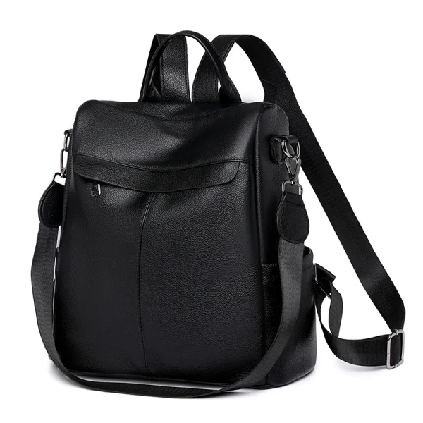 Vintage Soft Leather High Quality Travel Backpacks