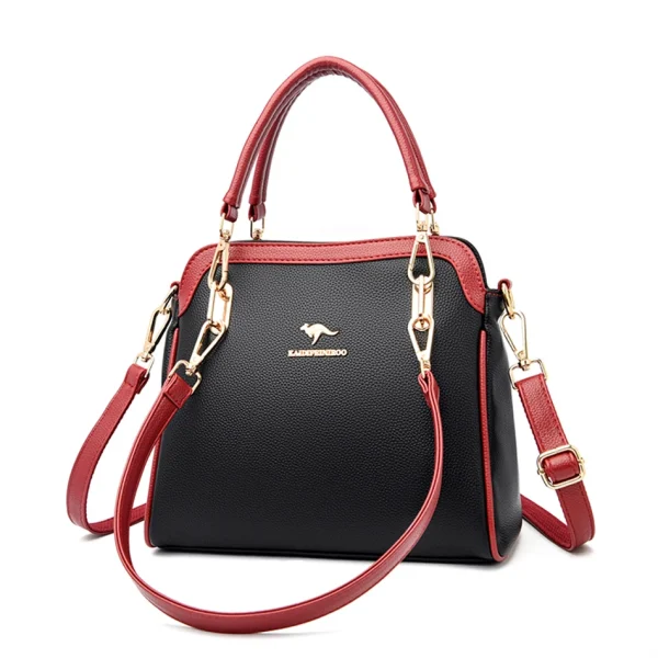 Luxury Woman Designer  High Quality Leather Female Shoulder Crossbody