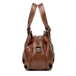 3 Layers Large Capacity High Quality Designer Soft Leather Handbag