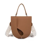 Luxury designer Crossbody Bucket Handbag