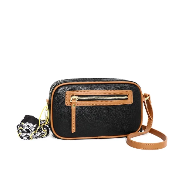 100% cowhide Crossbody Phone Shoulder Bag