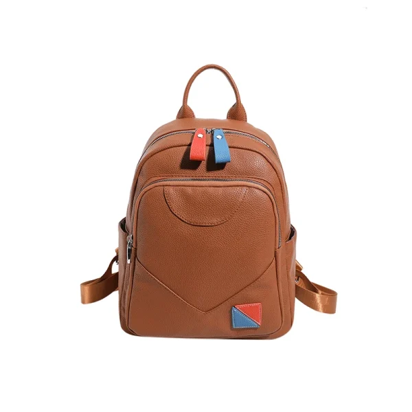 High-quality Soft Leather Backpack