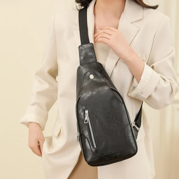 High-quality  PU Leather Cellphone Shoulder Bag