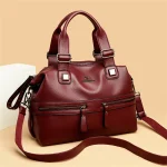 Designer Style Casual Ethical Leather Tote Bag