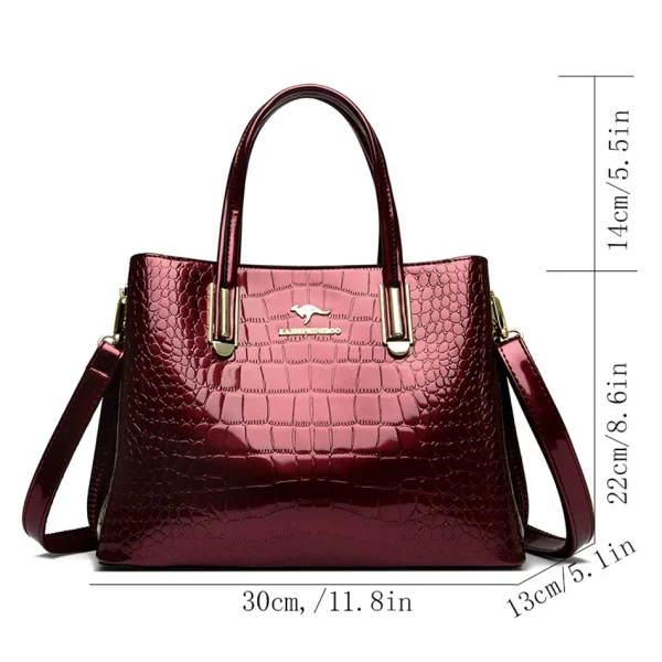 Luxury Crocodile Pattern Shoulder Messenger Bags