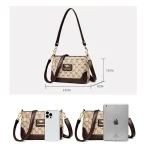 Luxury Designer Pu Leather  Crossbody Casual Small Totes