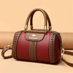 High Quality Leather Women Luxury Designer Shoulder Crossbody Bag