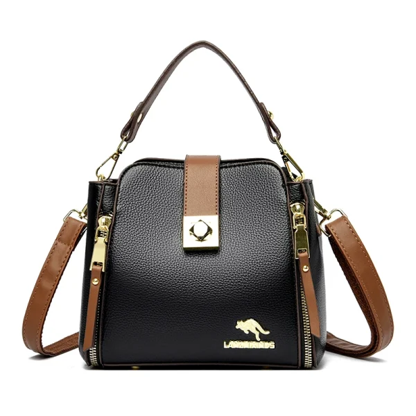 Luxury Cowhide High Capacity Handbag