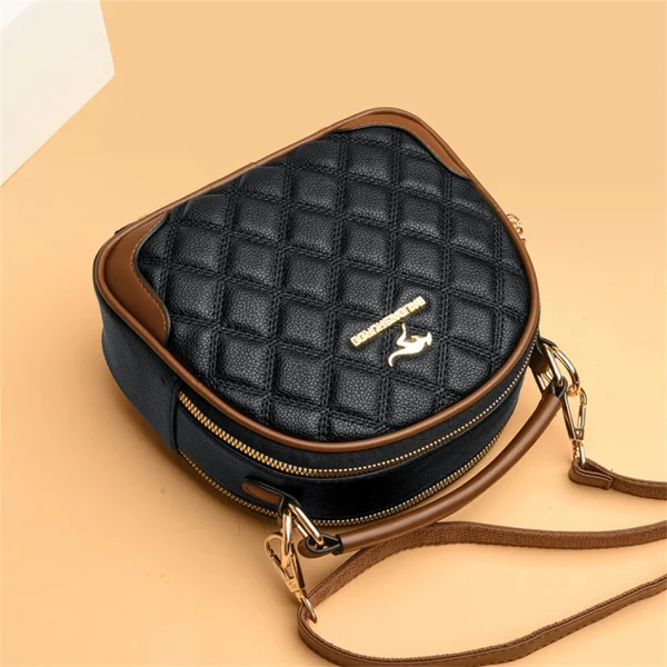 High Quality luxury designer PU Leather Small Crossbody bag