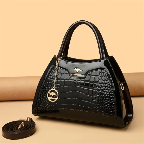 Luxury Design Chic Croc-Patterned Eco-Bag