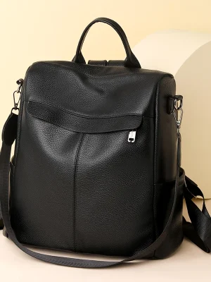 Vintage Soft Leather High Quality Travel Backpacks