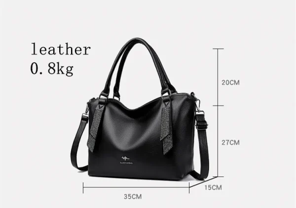 High-quality  Luxury PU Leather Shoulder Messenger Bags