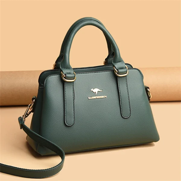 Leisure High Quality  Luxury Designer PU Leather Shoulder Bags