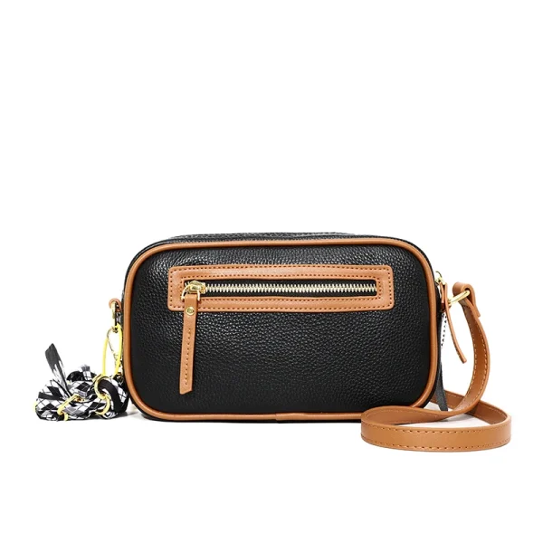 100% cowhide Crossbody Phone Shoulder Bag