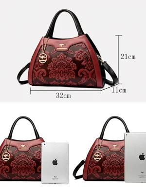 High Quality Designer Eco Tote: Leather Handbag