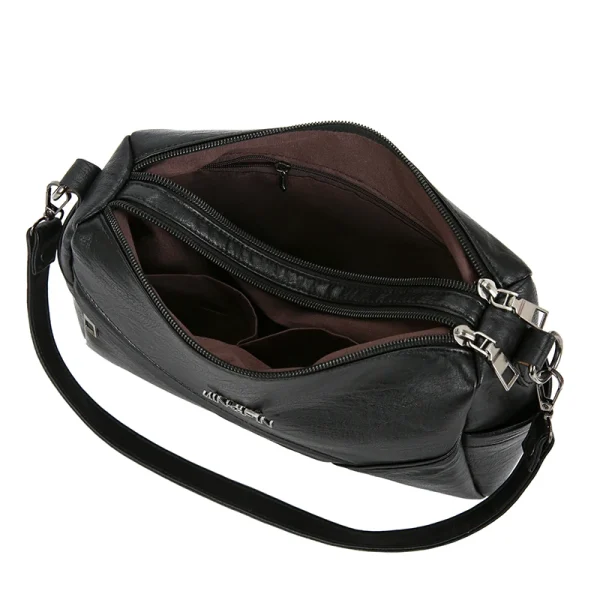 Large Capacity Luxury Leather Shoulder Crossbody Bags