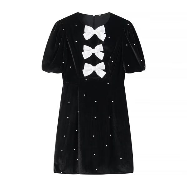 Women's Spring Clothing Personality Street Sleeve  Dress