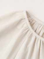 Women's Solid Color Cotton Loose Maxi Dress
