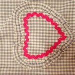 Women's Four Color Plaid Love Ribbon Shirt photo review