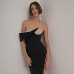 Women's Summer Special Shaped Baroque Pearl Chest Cup Dress
