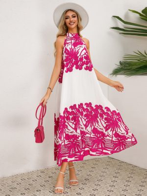 Women's Clothing  Loose a Swing Maxi Dress Popular Dress