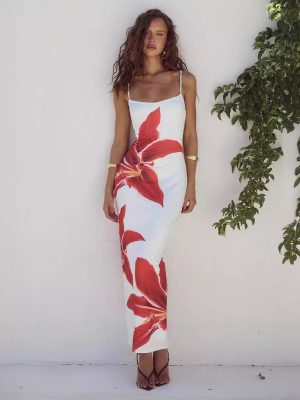 Women's Summer Clothing Sexy Strap  Dress