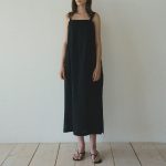 Women's Summer French Tencel Linen Cami Dress
