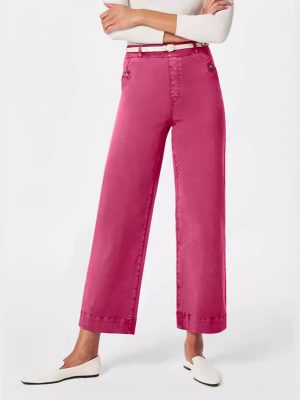 Women's Loose Straight Wide Leg Cropped Jeans