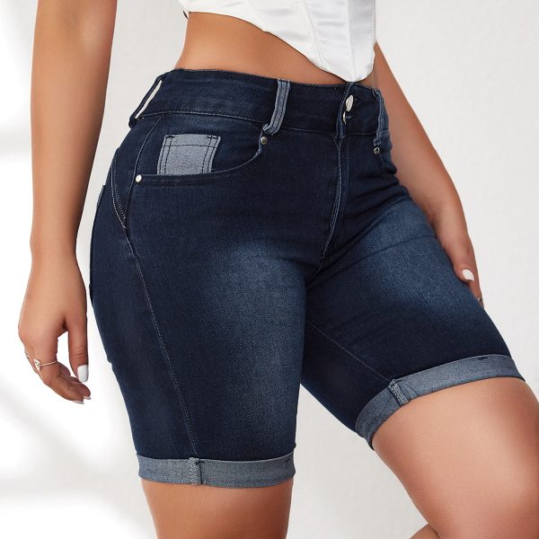 Women's Shorts Women Summer Slimming Middle Pants