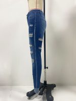 Women's  Ripped Jeans Women High Waist Hip Lift Skinny Pants