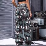 Women's  Summer Fried Street Sweet Cool Loose Straight Drooping Wide Leg Casual Pants