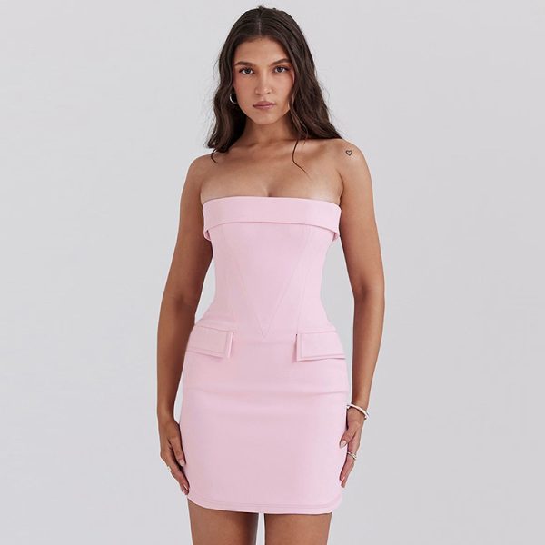 Women's Cover Tube Top Dress Women