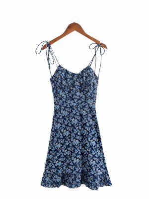 Women's  Waist Seaside Beach Vacation Dress