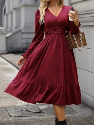 Women's Long Sleeve Dress