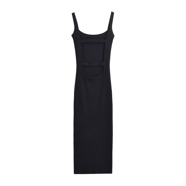 Women's Simple Solid Color Maxi Dress