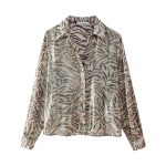 Women's Ornament Printed Loose Top