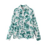 Women's  Printed Long Sleeved Shirt