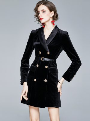 Women's  Autumn Lightly Mature Socialite Goddess Clothes Professional Suit