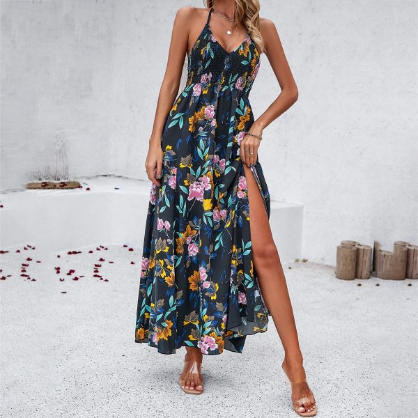 Women's  Dress Spring Summer Casual Vacation Printing Slip Dress