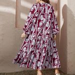 Women's Long Sleeve Long Maxi Dress